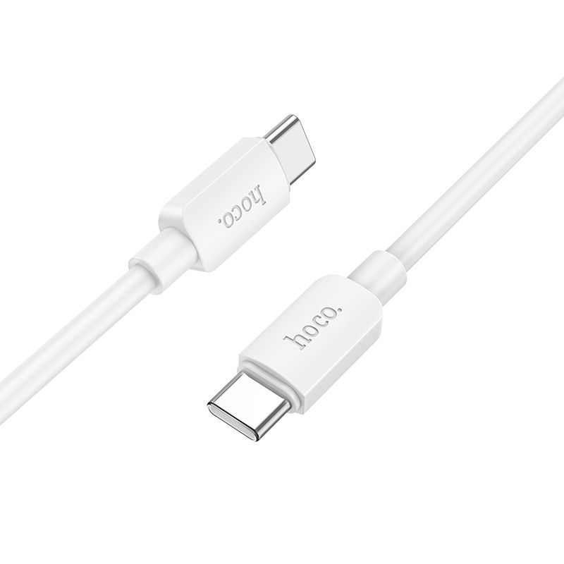 Cavo dati e ricarica USB-C - USB-C HOCO HOCO X96, 60W, 1m, bianco 