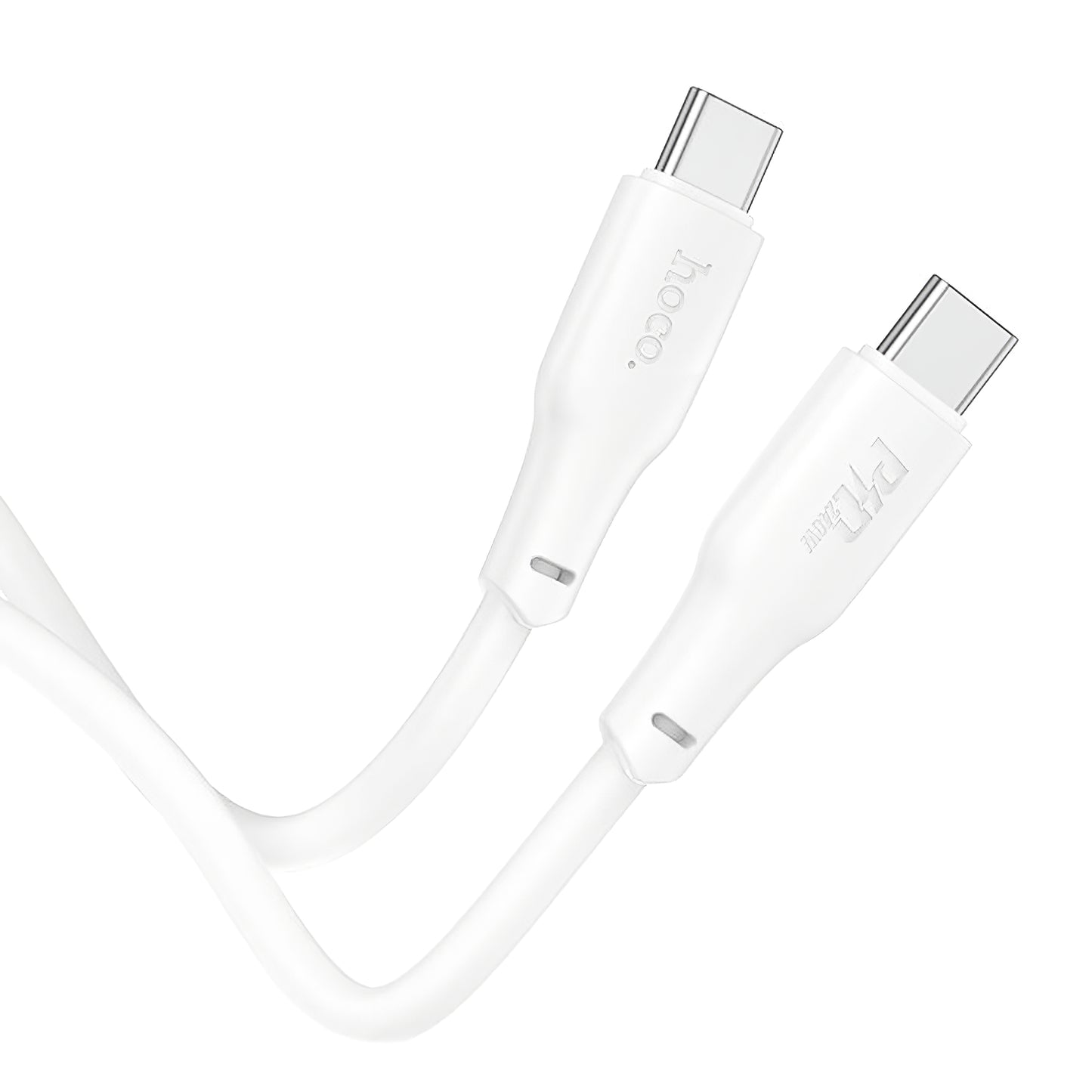 Cavo dati e ricarica USB-C - USB-C HOCO X93, 240W, 1m, bianco