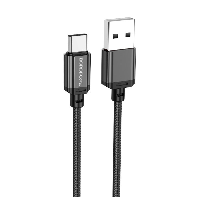 Cavo dati e ricarica USB-A - USB-C Borofone BX87 Sharp BX87, 60W, 1m, nero 