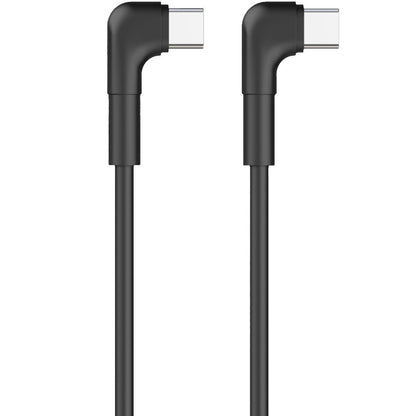 Cavo dati e ricarica USB-C - USB-C MaXlife MXUC-09 MXUC-09 angolato, 60W, 1m, nero 