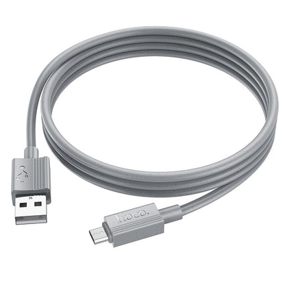 Cavo Dati e Ricarica USB-A - microUSB HOCO X107, 18W, 1m, Grigio
