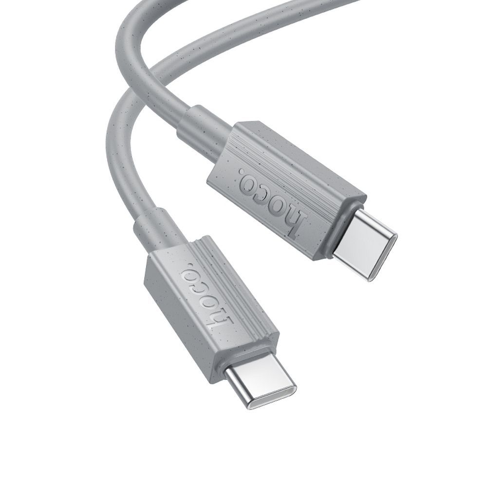 Cavo Dati e Ricarica USB-C - USB-C HOCO X107, 60W, 1m, Grigio