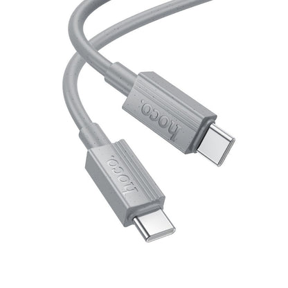 Cavo Dati e Ricarica USB-C - USB-C HOCO X107, 60W, 1m, Grigio