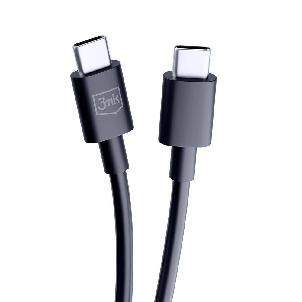 Cavo dati e ricarica USB-C - USB-C 3MK Hyper, 100W, 1,2 m, nero 