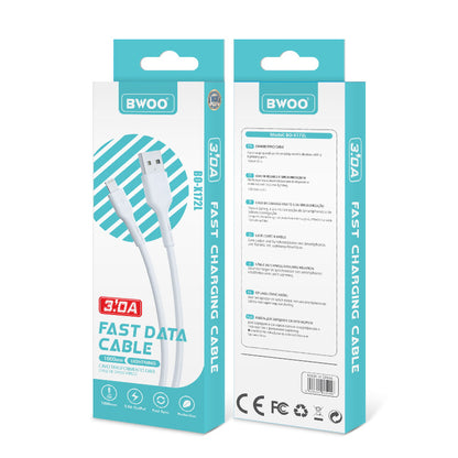Cavo Dati e Ricarica USB-A - Lightning BWOO X172L, 18W, 1m, Bianco