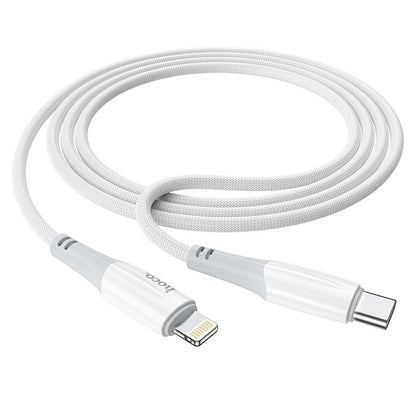 USB-C to Lightning Data and Charging Cable HOCO X70, 20W, 1m, White