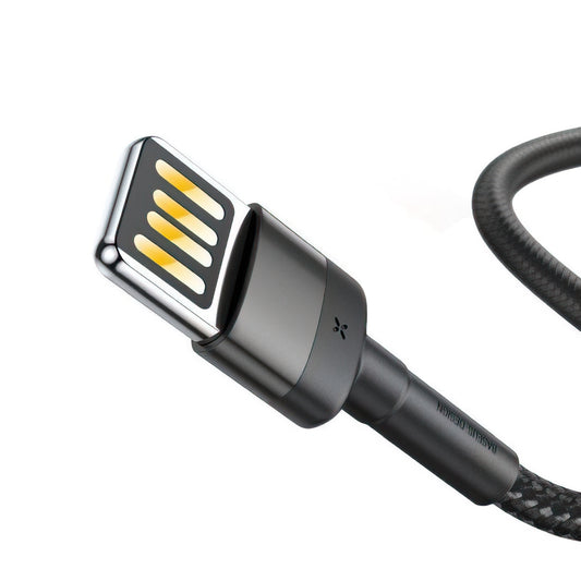 Cavo Dati e Ricarica USB-A - Lightning Baseus Cafule Special Edition, 18W, 1m, Grigio CALKLF-GG1
