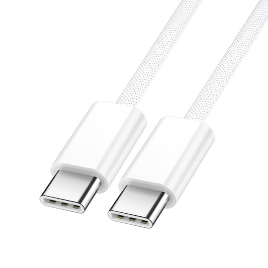 Cavo Dati e Ricarica USB-C - USB-C BWOO BO-X284, 60W, 2m, Bianco