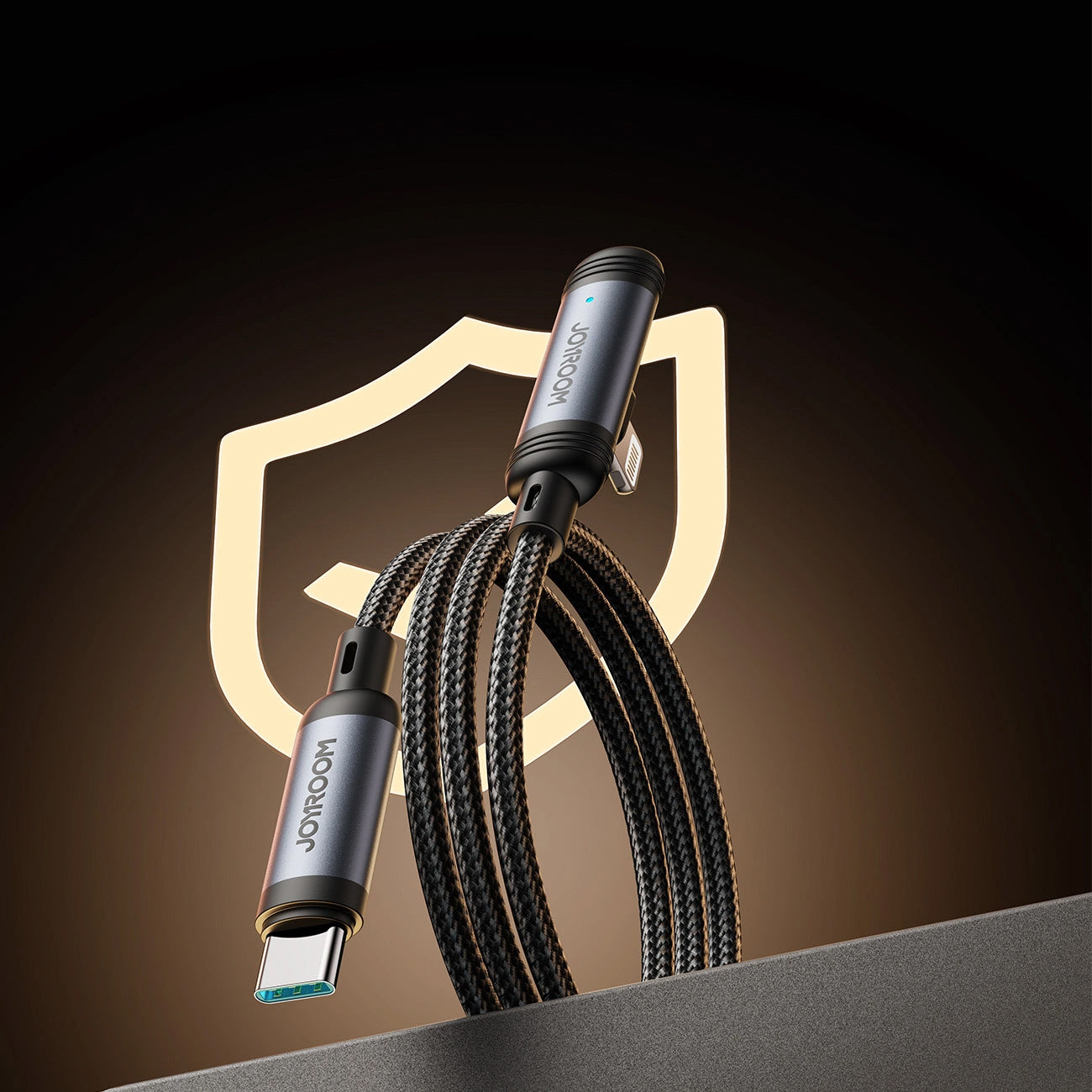 Cavo Dati e Ricarica USB-C - Lightning Joyroom S-A56 EnjoyX Angled, 30W, 1.2m, Nero