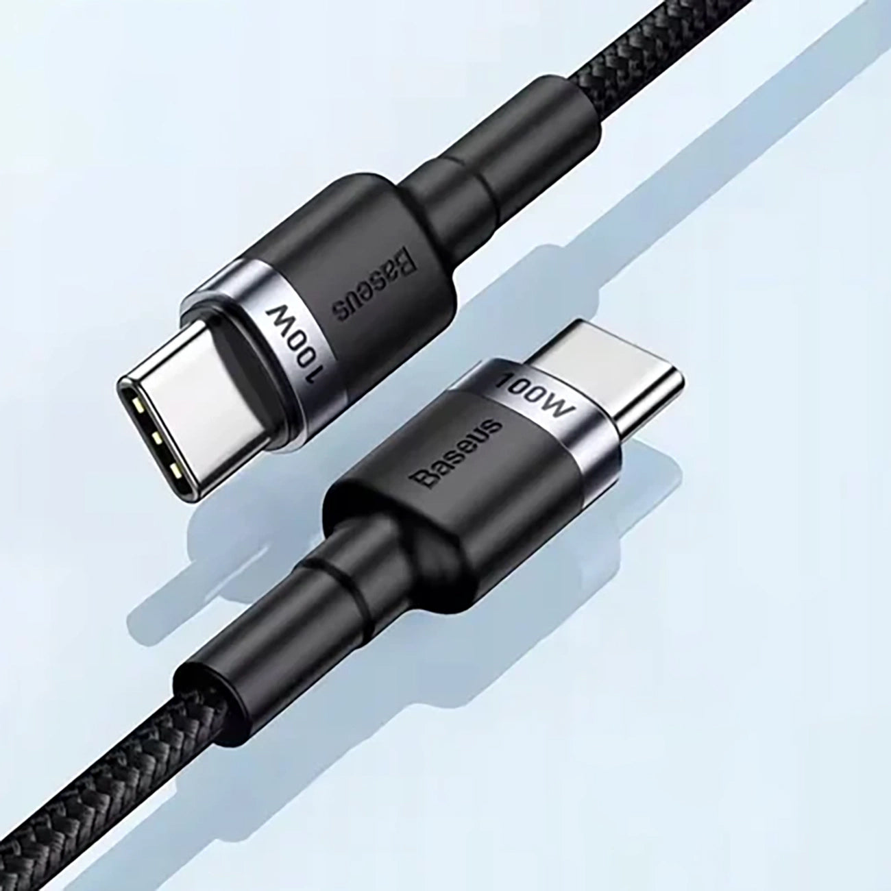 Cavo Dati e Ricarica USB-C - USB-C Baseus Cafule, 100W, 2m, Grigio CATKLF-BLG1