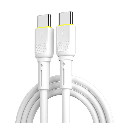 Cavo Dati e Ricarica USB-C - USB-C WiWu Wi-C034, 60W, 1.2m, Bianco