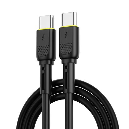Cavo Dati e Ricarica USB-C - USB-C WiWu Wi-C034, 60W, 1.2m, Nero