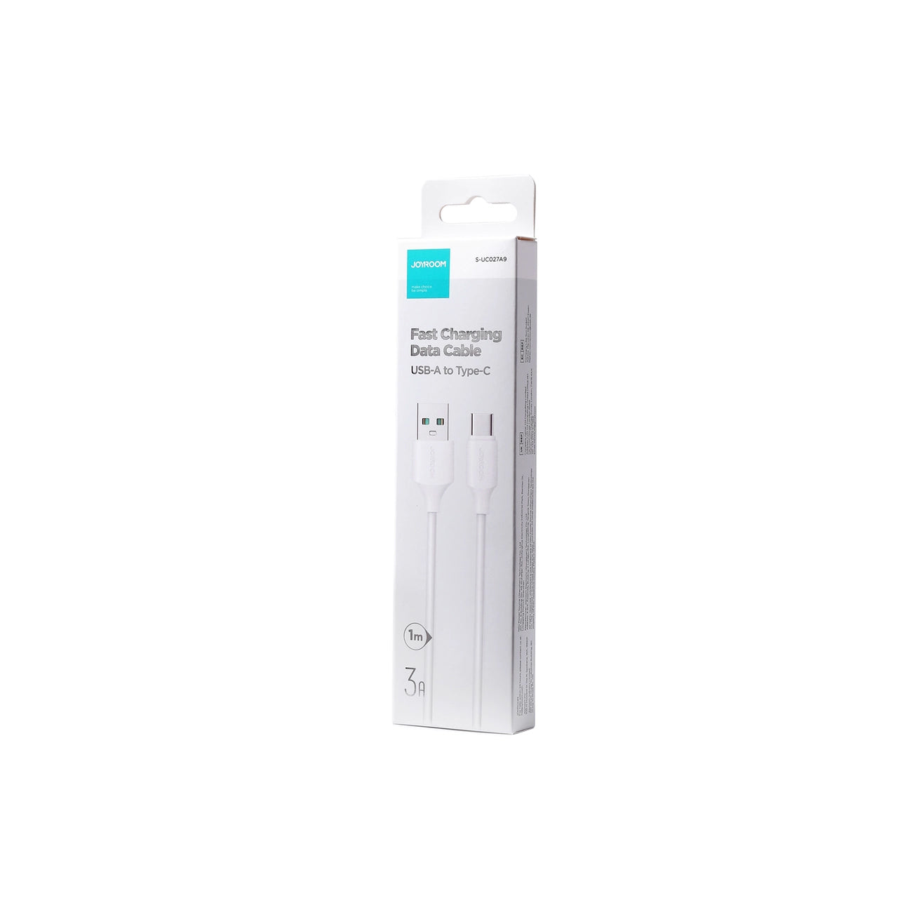 Cavo Dati e Ricarica USB-A - USB-C Joyroom S-A9, 20W, 1m, Bianco