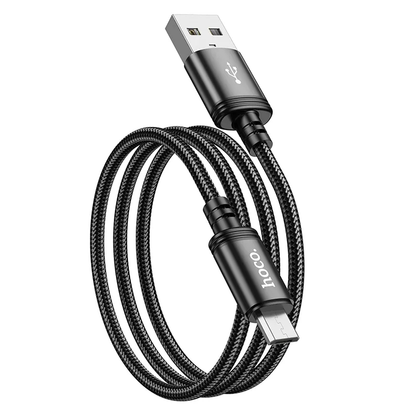Cavo Dati e Ricarica USB-A - microUSB HOCO X89, 18W, 1m, Nero