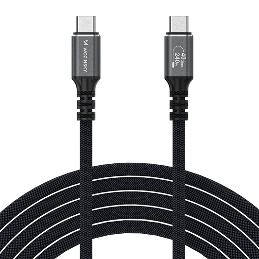 Cavo Dati e Ricarica USB-C - USB-C WZK WPS-UY42S, 240W, 2m, Nero