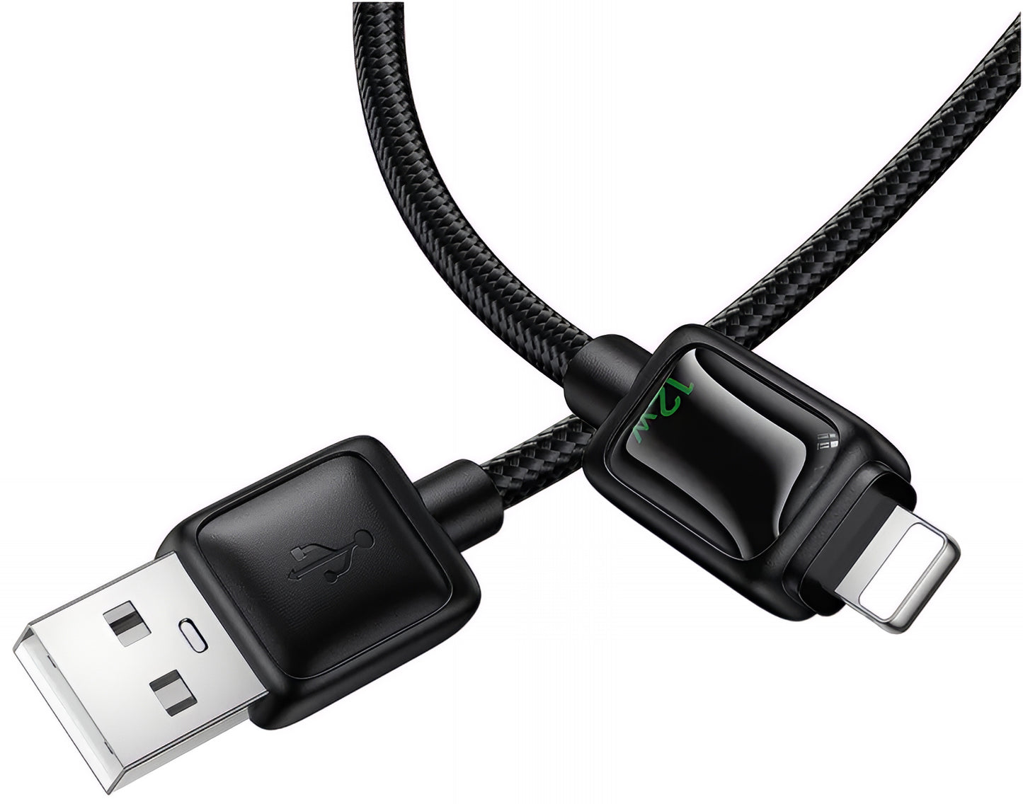 Cavo Dati e Ricarica USB-A - Lightning HOCO U146, 12W, 1.2m, Nero