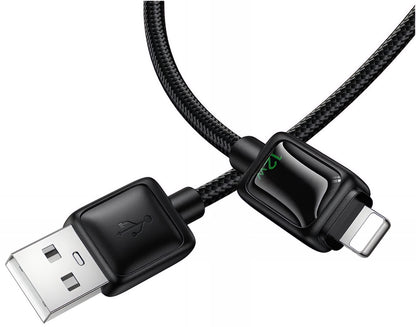 Cavo Dati e Ricarica USB-A - Lightning HOCO U146, 12W, 1.2m, Nero