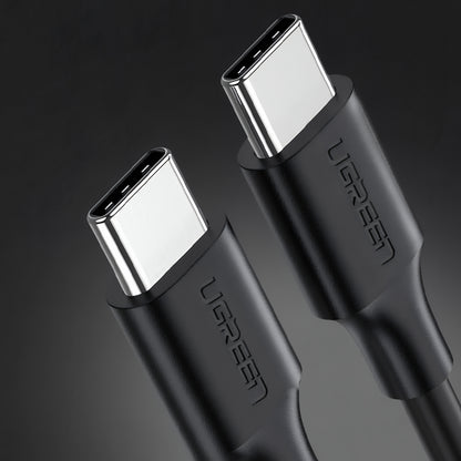 Cavo Dati e Ricarica USB-C - USB-C UGREEN US286, 60W, 3m, Nero