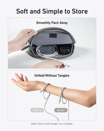 Cavo Dati e Ricarica USB-C - USB-C Anker, 240W, 0.9m, Bianco A82E2H21