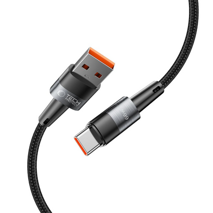 Cavo Dati e Ricarica USB-A - USB-C Tech-Protect Ultraboost, 66W, 0,5m, Grigio