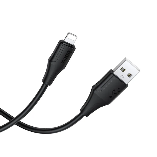 Cavo Dati e Ricarica USB-A - Lightning HOCO X124, 18W, 1m, Nero