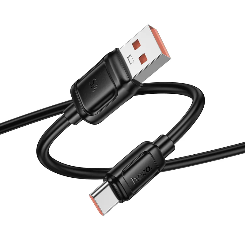 Cavo Dati e Ricarica USB-A - USB-C HOCO X115, 100W, 1m, Nero