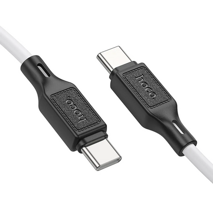 Cavo Dati e Ricarica USB-C - USB-C HOCO X90, 60W, 1m, Bianco