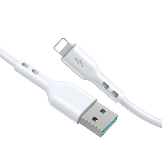 Cavo Dati e Ricarica USB-A - Lightning BWOO BO-X172L-2M, 15W, 2m, Bianco