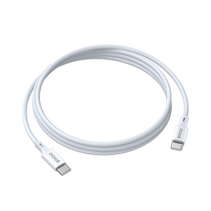 Cavo Dati e Ricarica USB-C - USB-C BWOO BO-X283CC-2M, 60W, 2m, Bianco