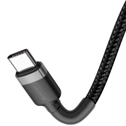 Cavo dati e ricarica USB-C - USB-C Baseus Cafule, 60W, 2m, nero CATKLF-HG1