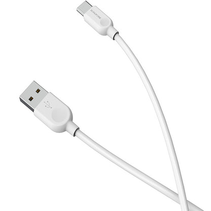 Cavo dati e ricarica USB-A - USB-C Borofone BX14 LinkJet, 18W, 1m, bianco