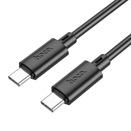 Cavo dati e ricarica USB-C - USB-C HOCO X88, 60W, 1m, nero 