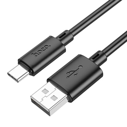 Cavo dati e ricarica USB-A - USB-C HOCO X88, 18W, 1m, nero 