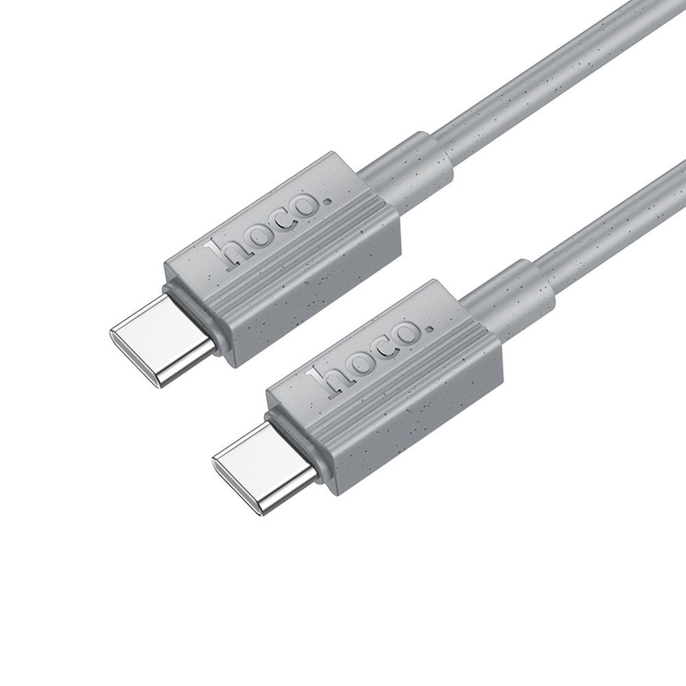 Cavo Dati e Ricarica USB-C - USB-C HOCO X107, 60W, 1m, Grigio