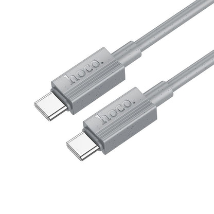 Cavo Dati e Ricarica USB-C - USB-C HOCO X107, 60W, 1m, Grigio