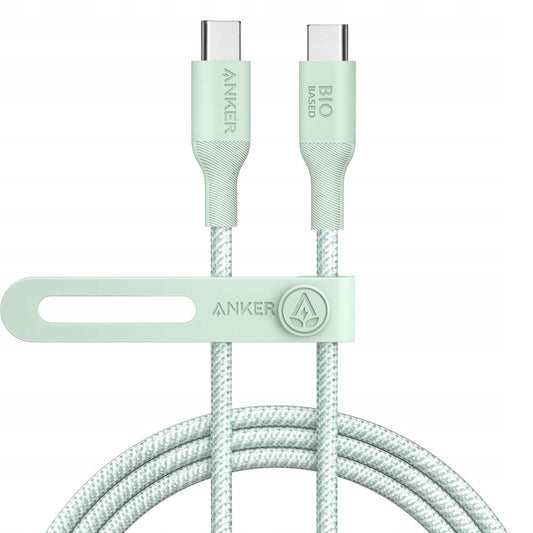 Cavo dati e ricarica USB-C - USB-C Anker 544, 140W, 1,8 m, verde A80F6H61 