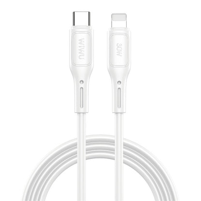 Cavo dati e ricarica USB-C - Lightning WiWu Wi-C043E Starlink, 30W, 1 m, bianco 