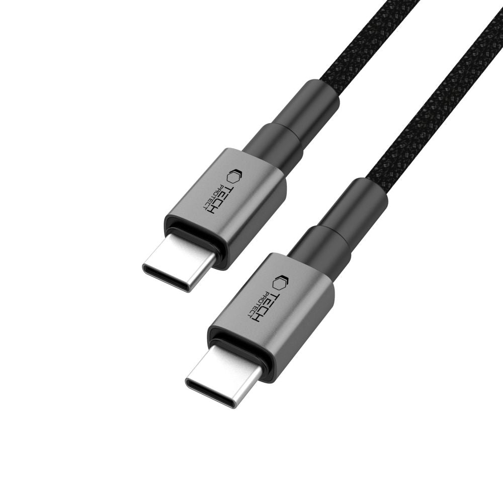 Cavo Dati e Ricarica USB-C - USB-C Tech-Protect Ultraboost DNA, 60W, 0.5m, Grigio