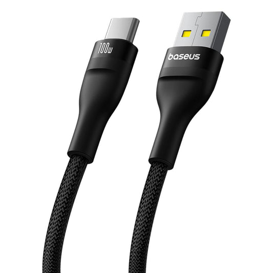 Cavo Dati e Ricarica USB-A - USB-C Baseus Flash Series II, 100W, 1m, Nero P10311804111-00