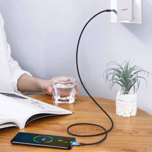 Cavo Dati e Ricarica USB-C - USB-C UGREEN US316, 100W, 1.5m, Grigio