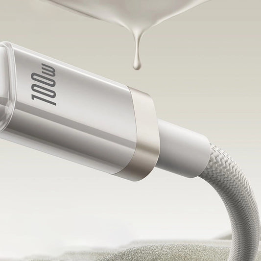 Cavo Dati e Ricarica USB-A - USB-C Baseus Titanium, 100W, 2m, Argento P10378102G21-02