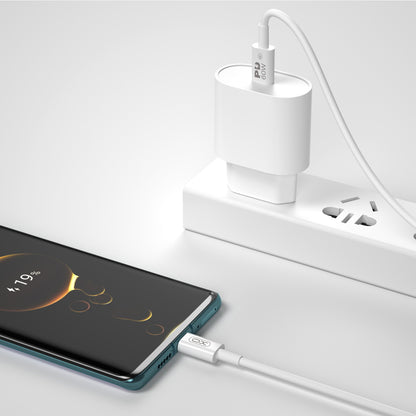 Cavo Dati e Ricarica USB-C - USB-C XO Design NB-Q190A, 60W, 1m, Bianco
