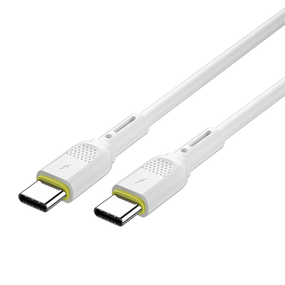 Cavo Dati e Ricarica USB-C - USB-C WiWu Wi-C034, 60W, 1.2m, Bianco