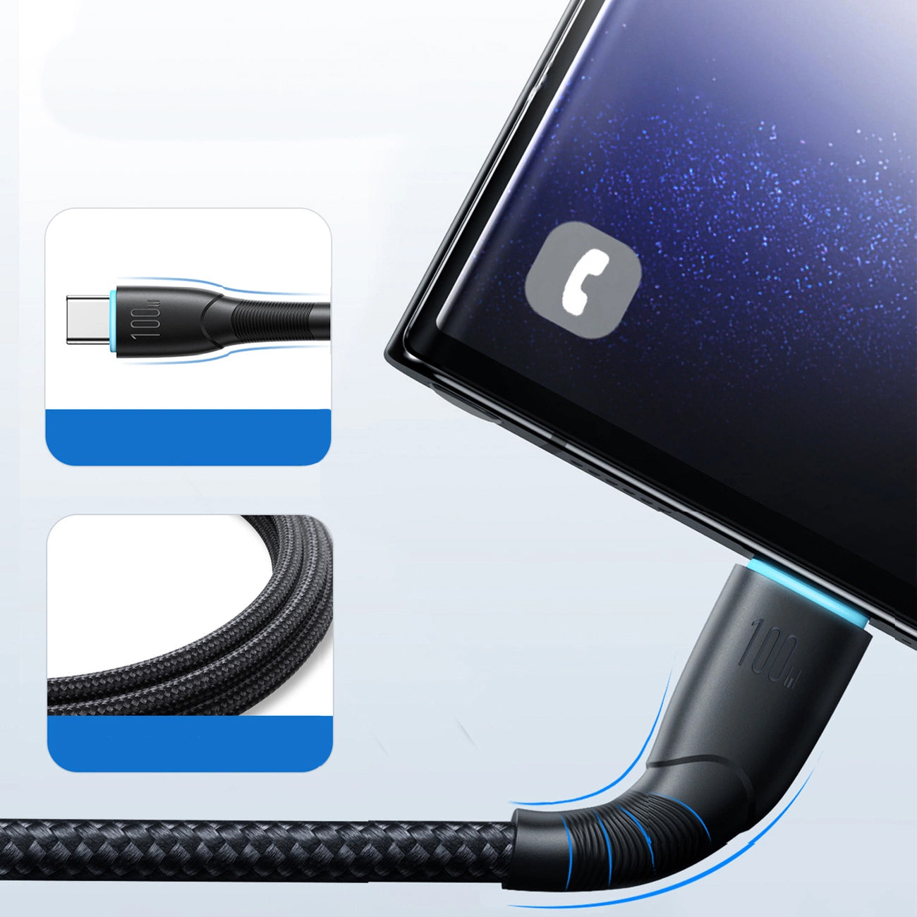 Cavo Dati e Ricarica USB-A - USB-C Joyroom S-A32, 100W, 1m, Nero