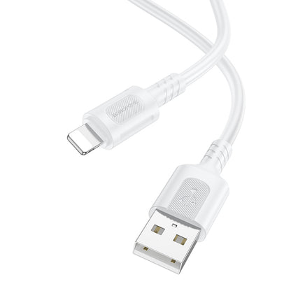Cavo Dati e Ricarica USB-A - Lightning Borofone BX111 Feliz, 18W, 1m, Bianco