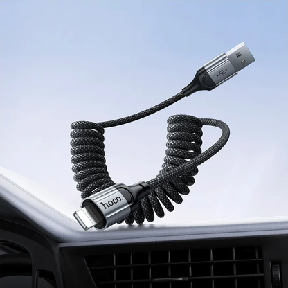 Cavo Dati e Ricarica USB-A - Lightning HOCO X121, 27W, 1.5m, Nero