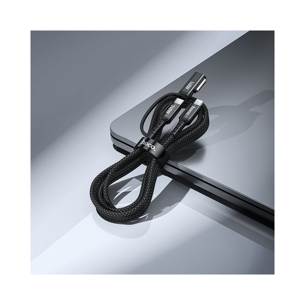 Cavo di Ricarica HOCO U142, USB-C - USB-C / MagSafe 3, 240W, 1.8m, Nero