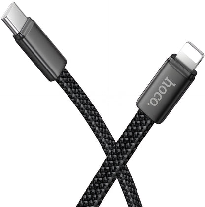 Cavo Dati e Ricarica USB-C - Lightning HOCO X125, 30W, 1m, Nero