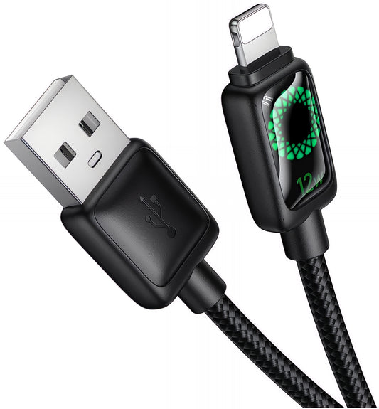 Cavo Dati e Ricarica USB-A - Lightning HOCO U146, 12W, 1.2m, Nero