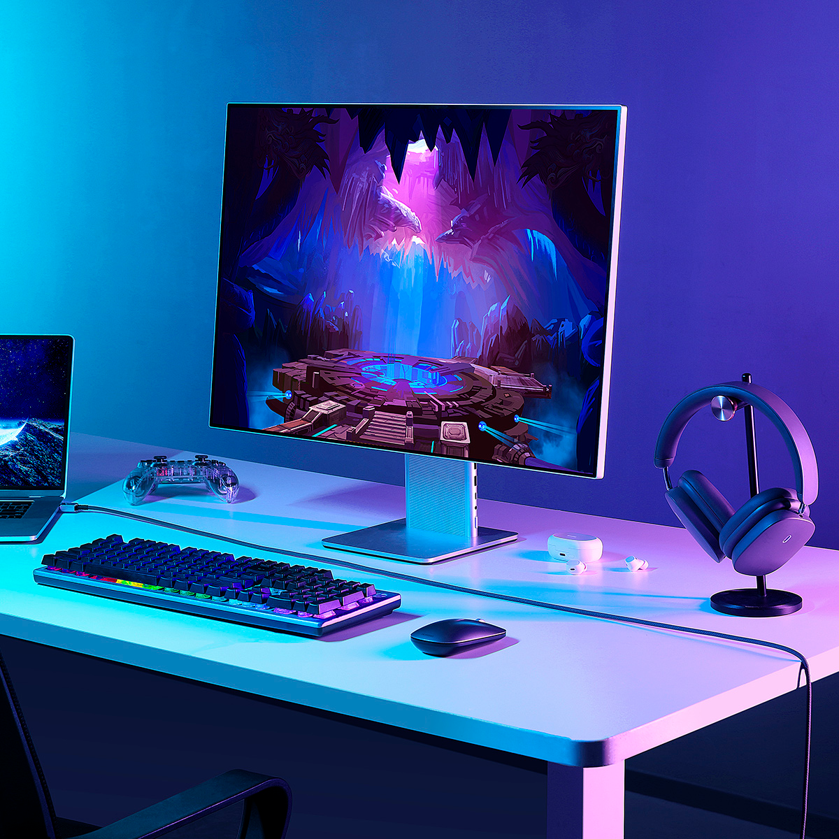 USB-C Data and Charging Cable - USB-C Baseus Unbreakable, 100W, 2m, White P10355800221-01